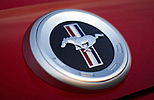 2010 Ford Mustang GT Heck Emblem