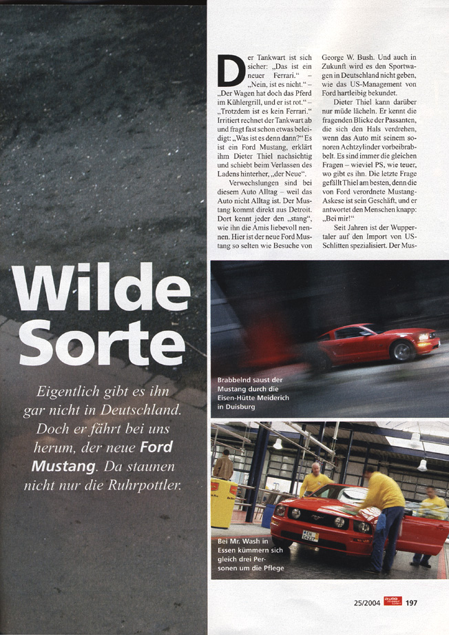 Auto Motor & Sport - 2005 Ford Mustang - Seite 2